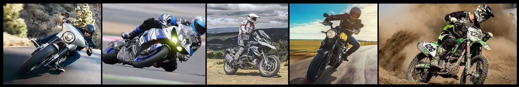 5 Motos différentes