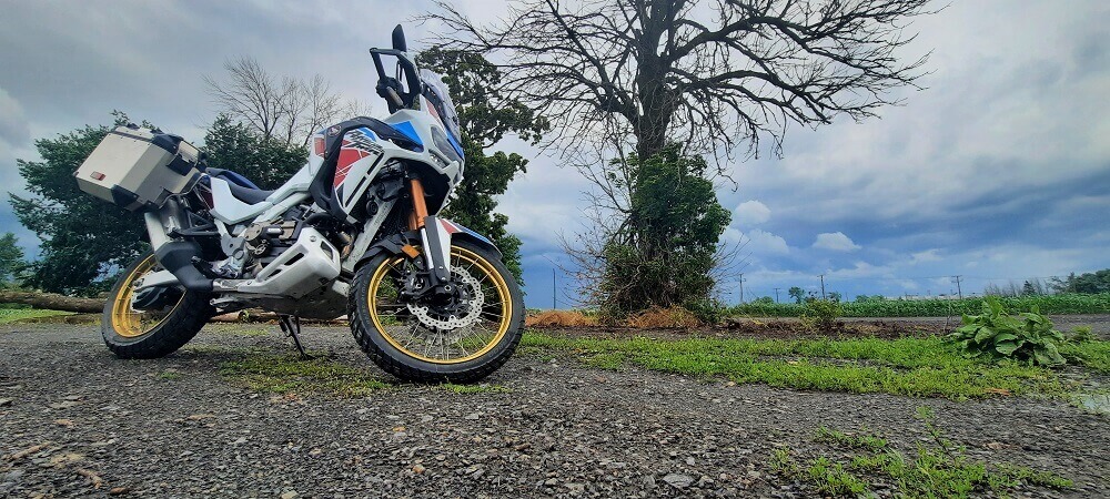 Africa Twin 2022 standing alone