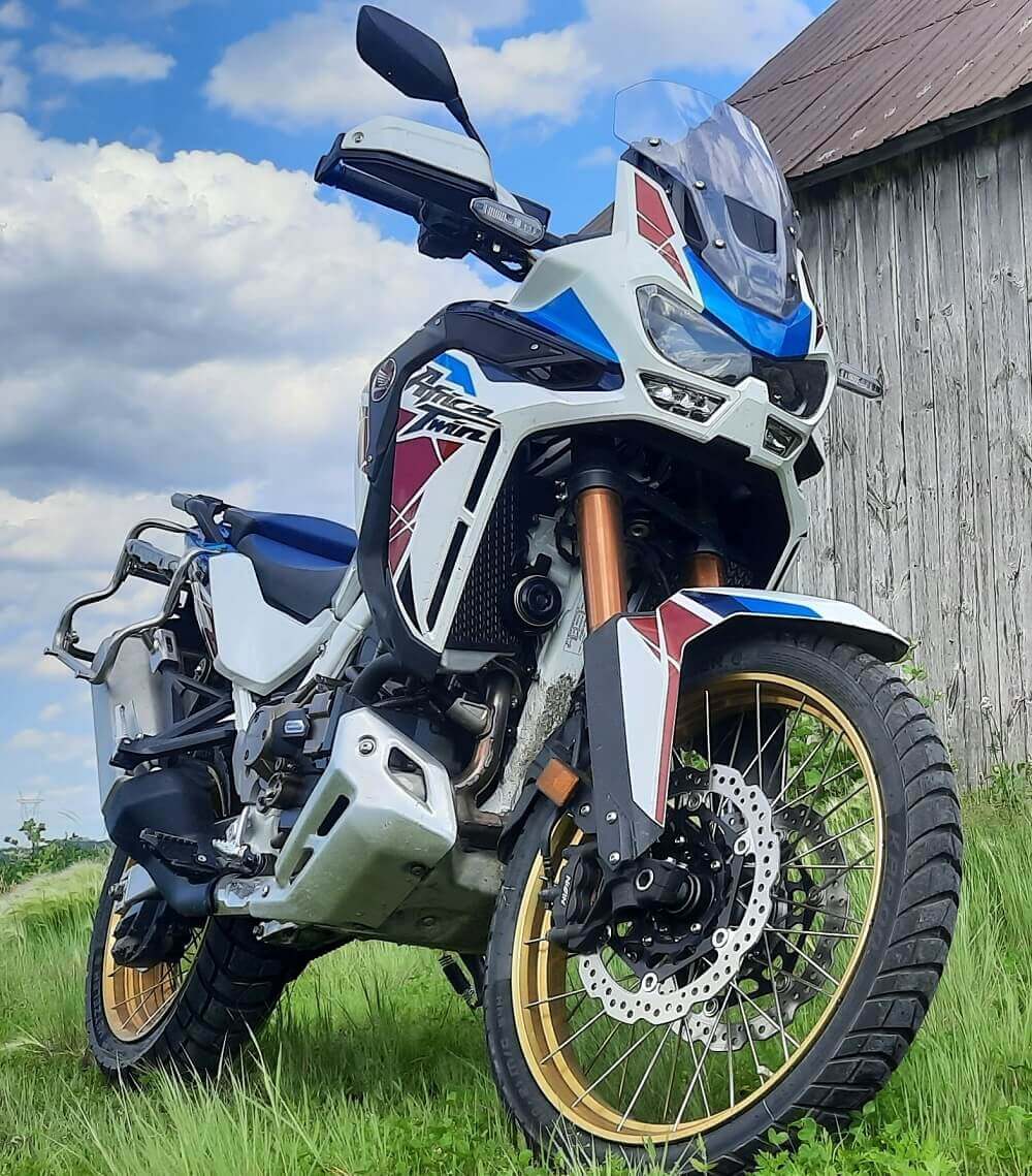 Skid plate, Handguards and protection Africa Twin