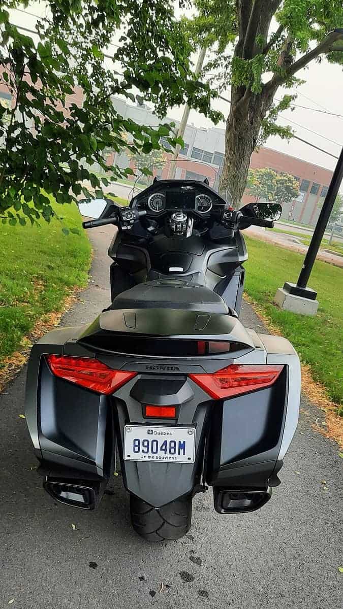 Honda Gold Wing rear view